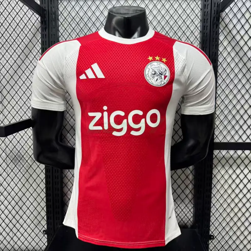 Camiseta Ajax 1ª Equipación 2026/2027 Rojo/Blanco (EDICIÓN JUGADOR)