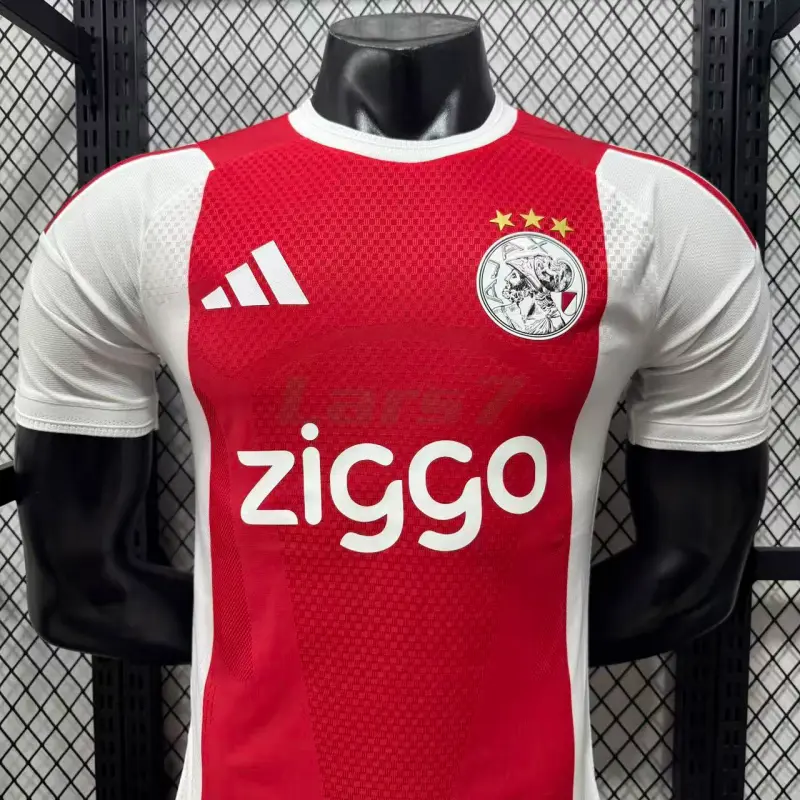 Camiseta Ajax 1ª Equipación 2026/2027 Rojo/Blanco (EDICIÓN JUGADOR)