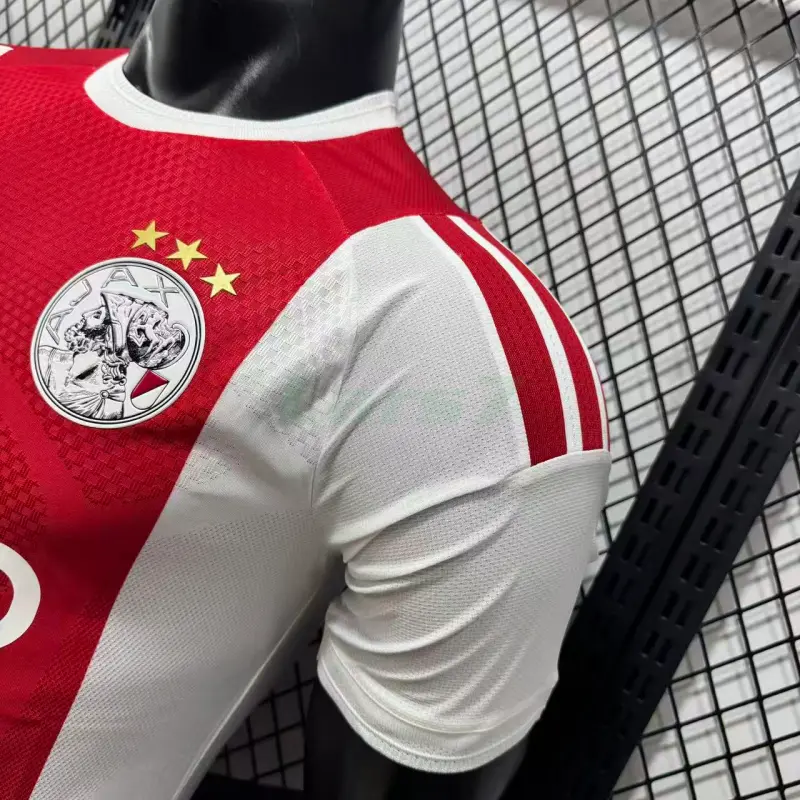 Camiseta Ajax 1ª Equipación 2026/2027 Rojo/Blanco (EDICIÓN JUGADOR)