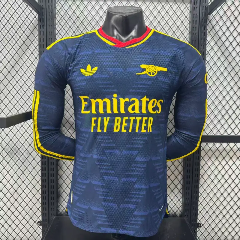 Camiseta Arsenal 2ª Equipación 2026/2027 ML Azul Marino (EDICIÓN JUGADOR)
