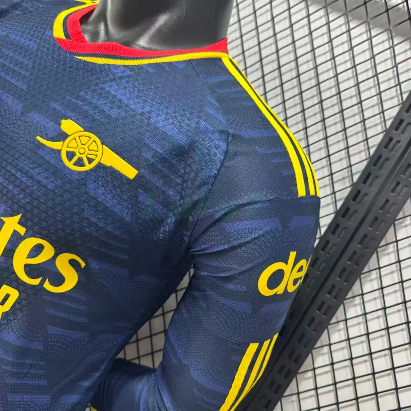 Camiseta Arsenal 2ª Equipación 2026/2027 ML Azul Marino (EDICIÓN JUGADOR)