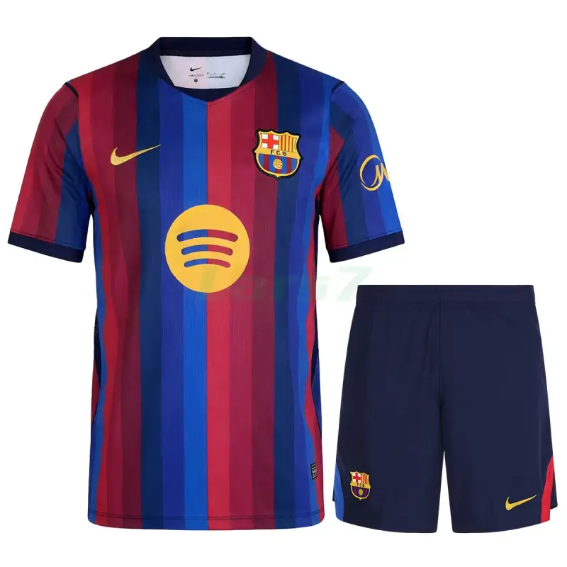 Camiseta Barcelona 1ª Equipación 2026/2027 Rojo/Azul Niño Kit