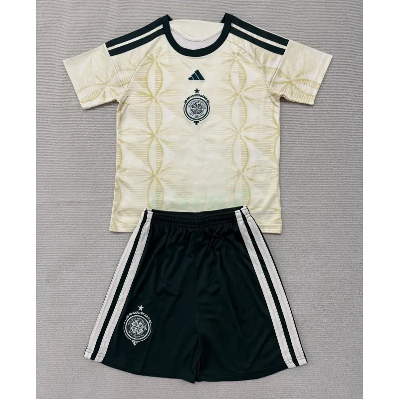 Camiseta Celtic 3ª Equipación 2026/2027 Beige Niño Kit