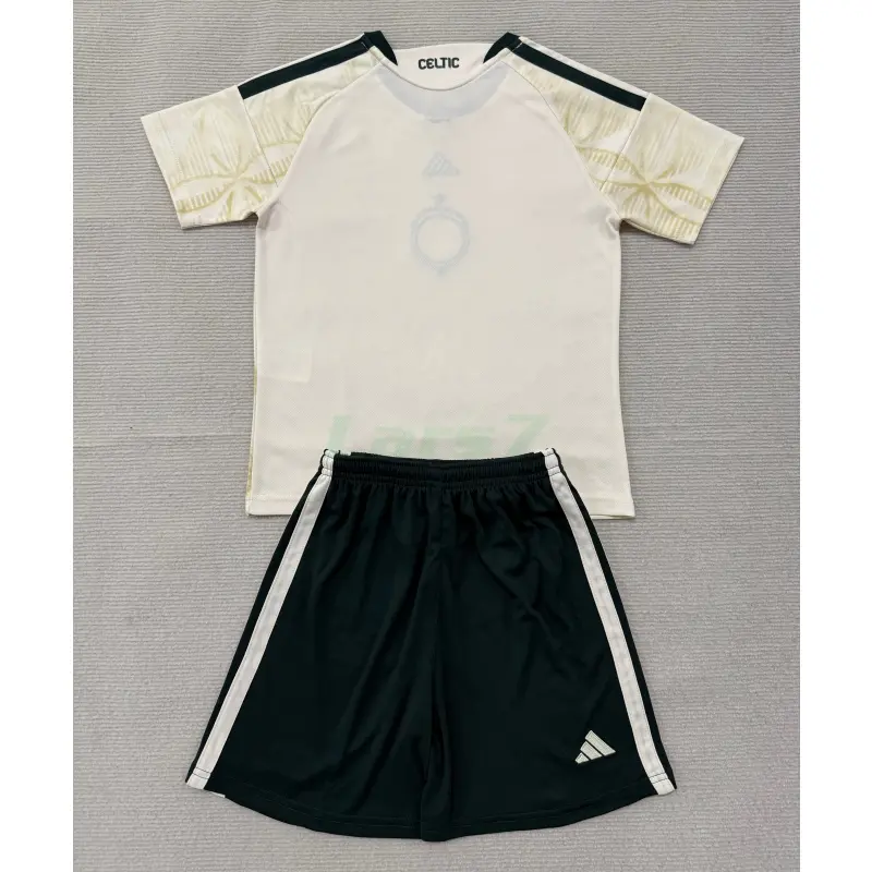 Camiseta Celtic 3ª Equipación 2026/2027 Beige Niño Kit