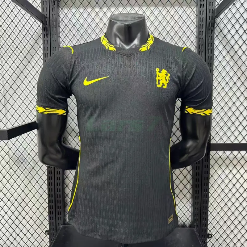 Camiseta Chelsea 2ª Equipación 2026/2027 Negro (EDICIÓN JUGADOR)
