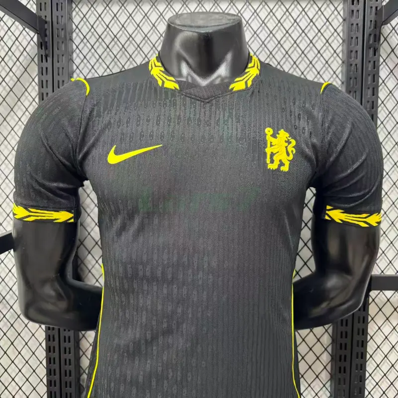 Camiseta Chelsea 2ª Equipación 2026/2027 Negro (EDICIÓN JUGADOR)