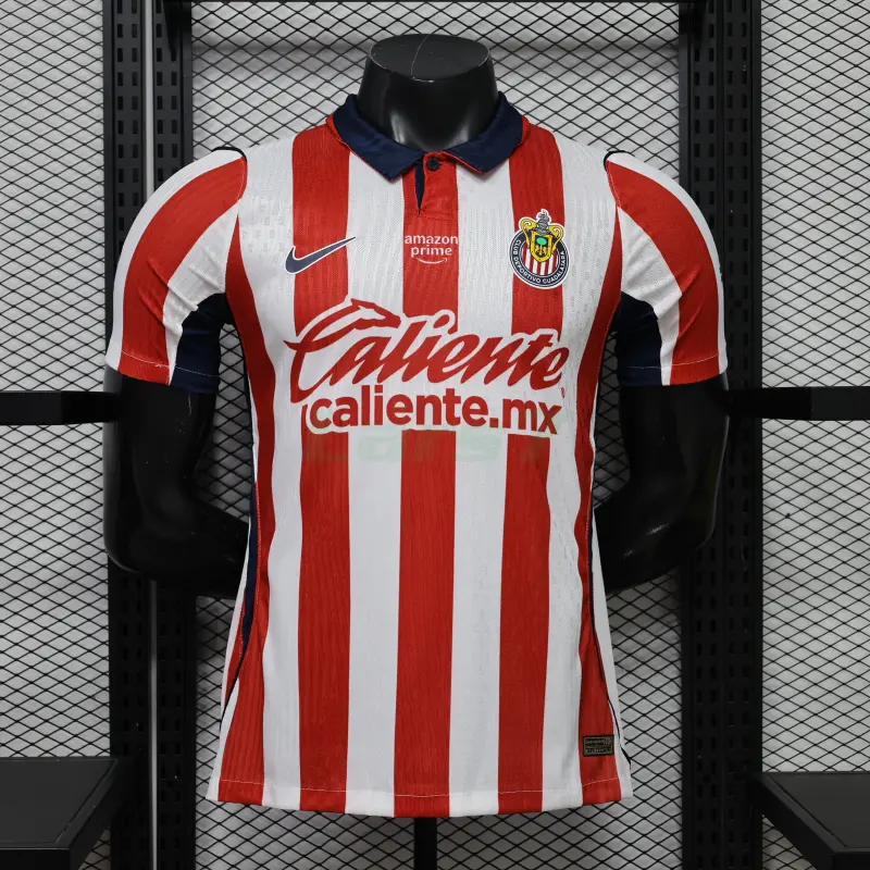 Camiseta Chivas 1ª Equipación 2026/2027 Rojo/Blanco (EDICIÓN JUGADOR)