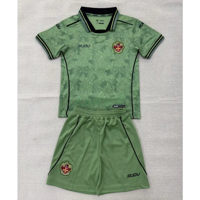 Camiseta de Portero Wolverhampton Wanderers 1ª Equipación 2026/2027 Verde Niño Kit
