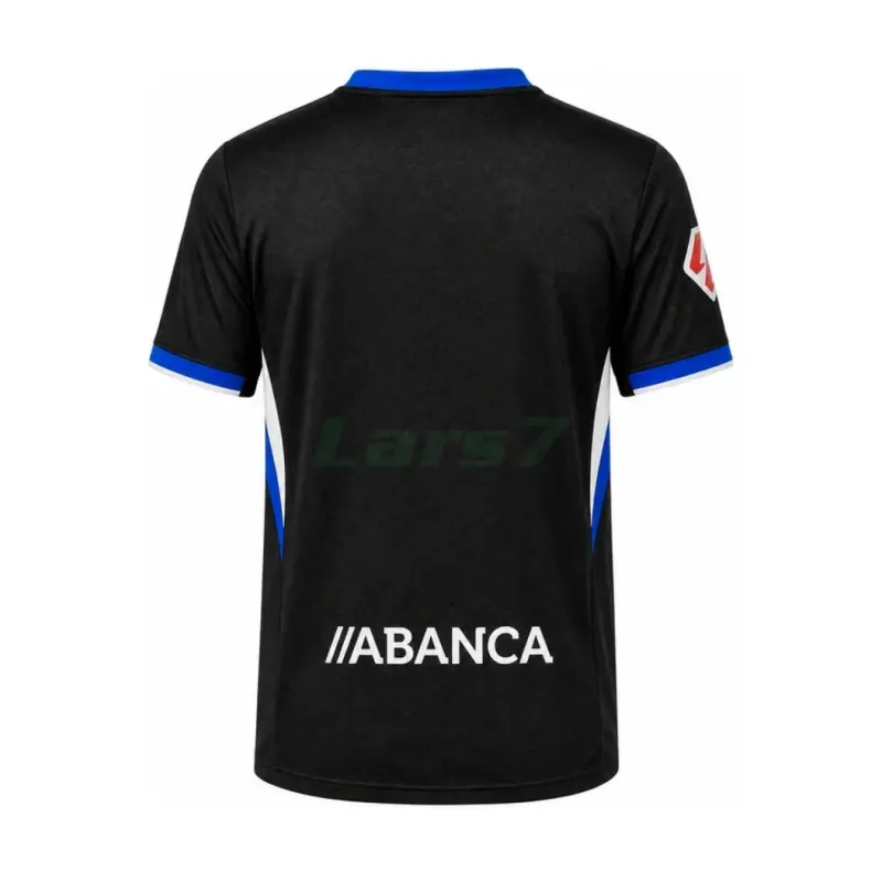 Camiseta Deportivo de La Coruña 2ª Equipación 2026/2027 Negro con Parche La Liga