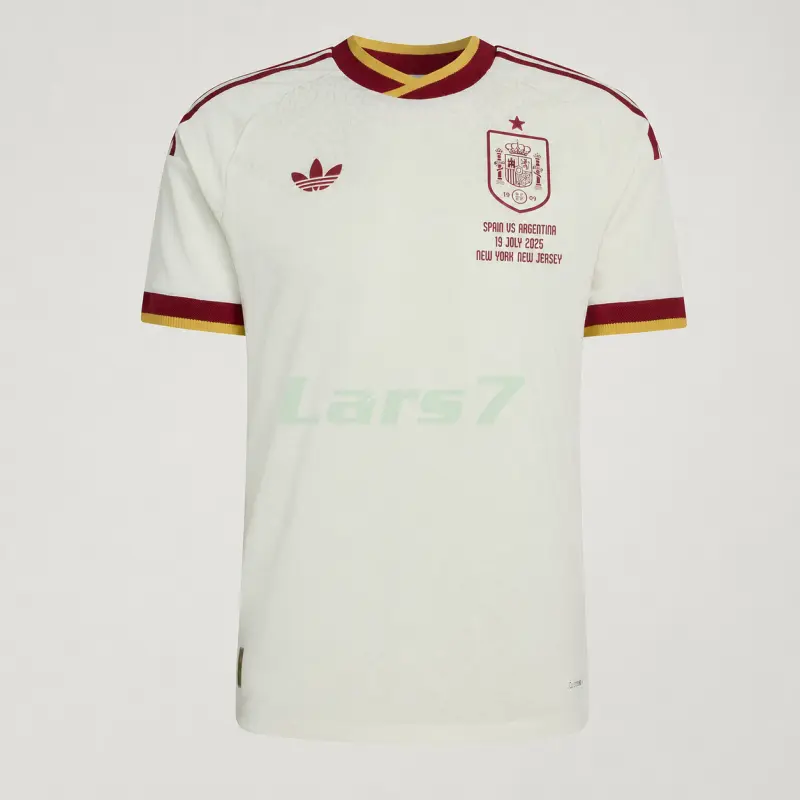 Camiseta España 2ª Equipación Mundial 2026 Blanco Edición Final