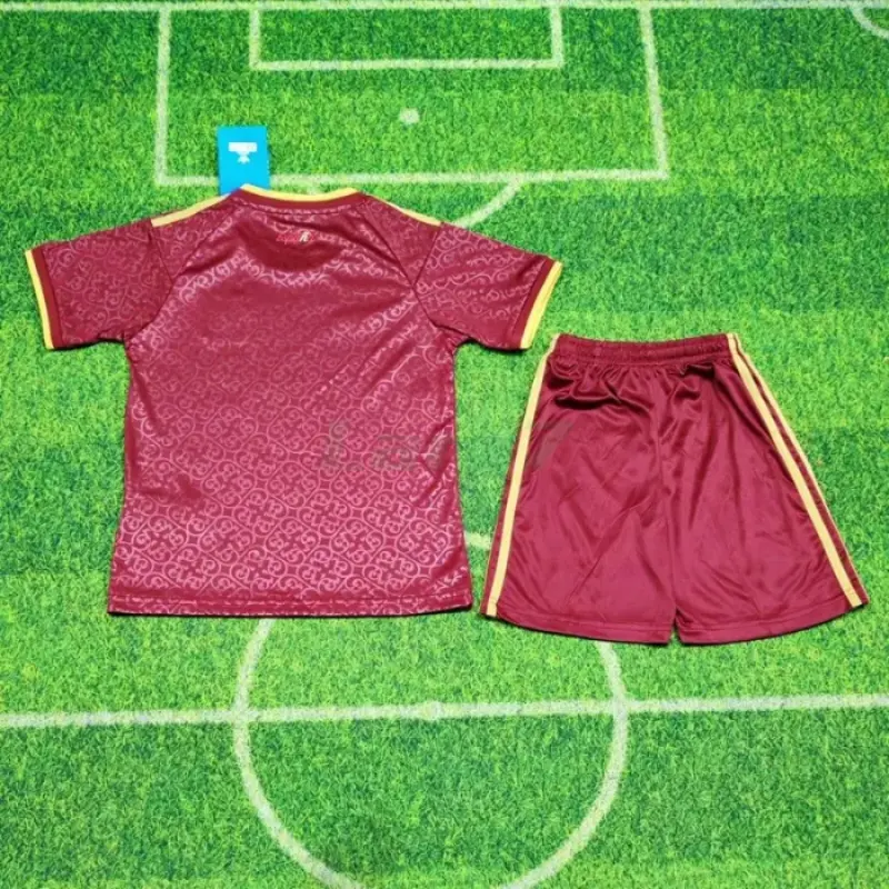 Camiseta España Mundial 2026 Edición Especial Rojo 2 Estrellas Niño Kit