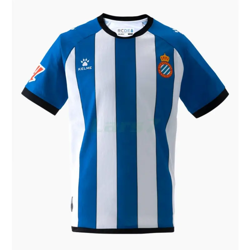 Camiseta Espanyol 1ª Equipación 2026/2027 Azul/Blanco con Parche La Liga