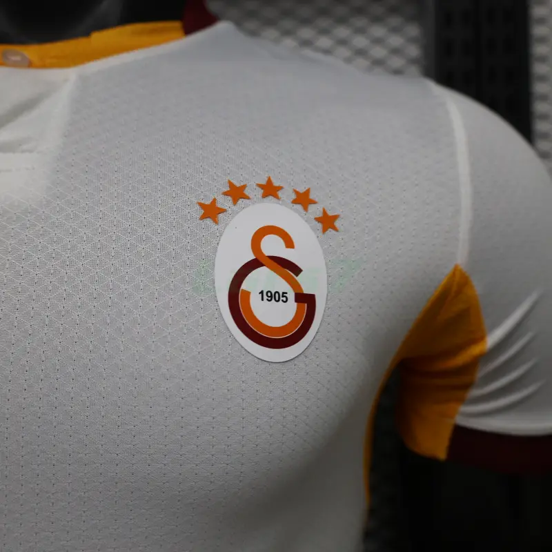 Camiseta Galatasaray 2ª Equipación 2026/2027 Blanco/Naranja (EDICIÓN JUGADOR)