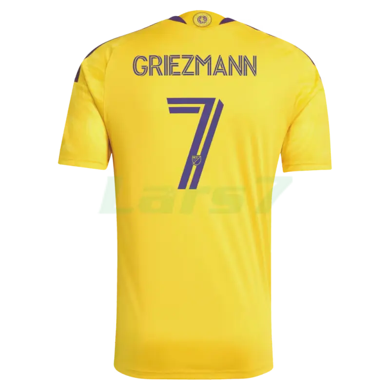 Camiseta GRIEZMANN 7 Orlando City 2ª Equipación 2026/2027 Amarillo