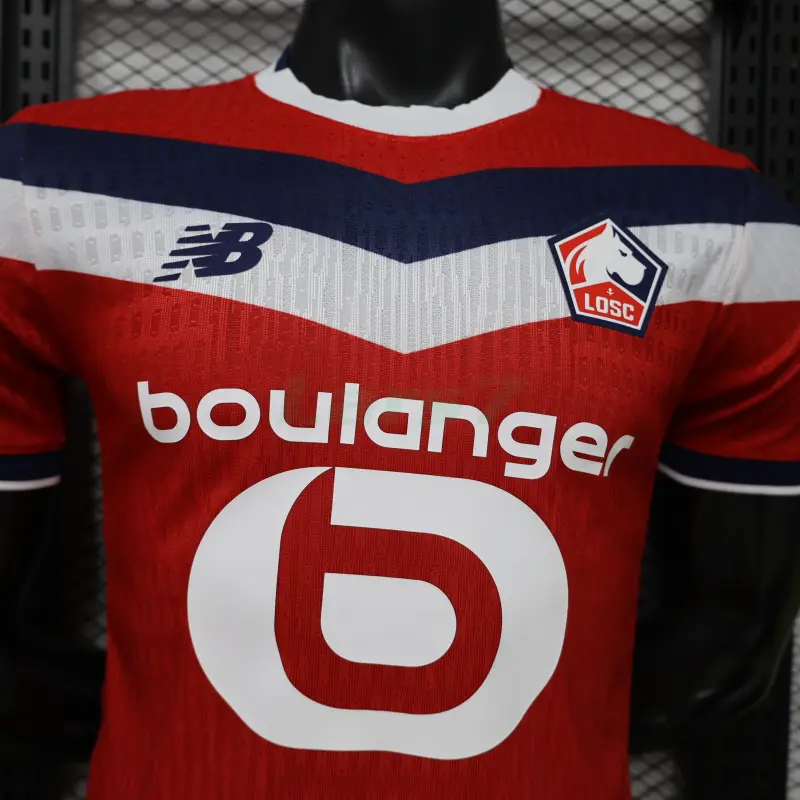 Camiseta Lille OSC 1ª Equipación 2026/2027 Rojo (EDICIÓN JUGADOR)