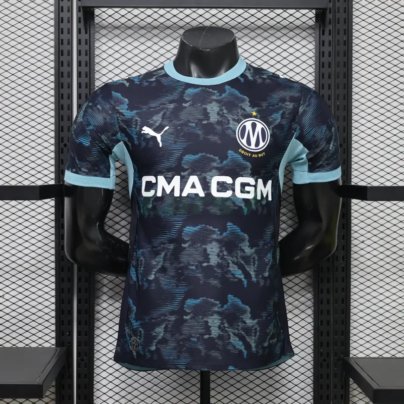 Camiseta Olympique Marsella 2ª Equipación 2026/2027 Azul Marino (EDICIÓN JUGADOR)
