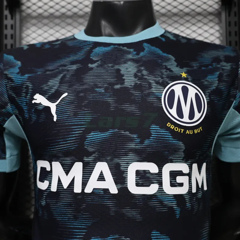 Camiseta Olympique Marsella 2ª Equipación 2026/2027 Azul Marino (EDICIÓN JUGADOR)