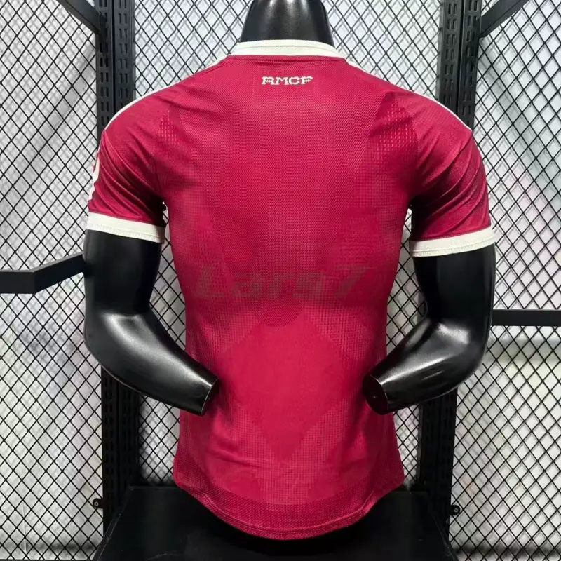 Camiseta Real Madrid 2026/2027 Rojo con Parche HP (EDICIÓN JUGADOR)