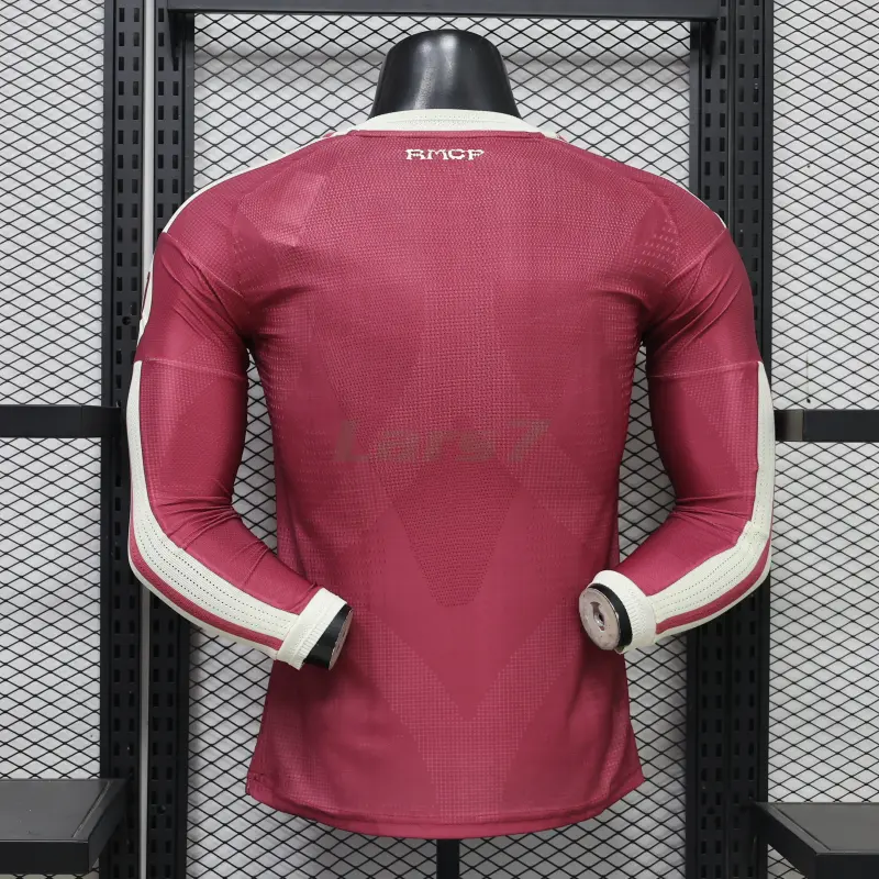 Camiseta Real Madrid 3ª Equipación 2026/2027 ML Rosa con Parche HP (EDICIÓN JUGADOR)