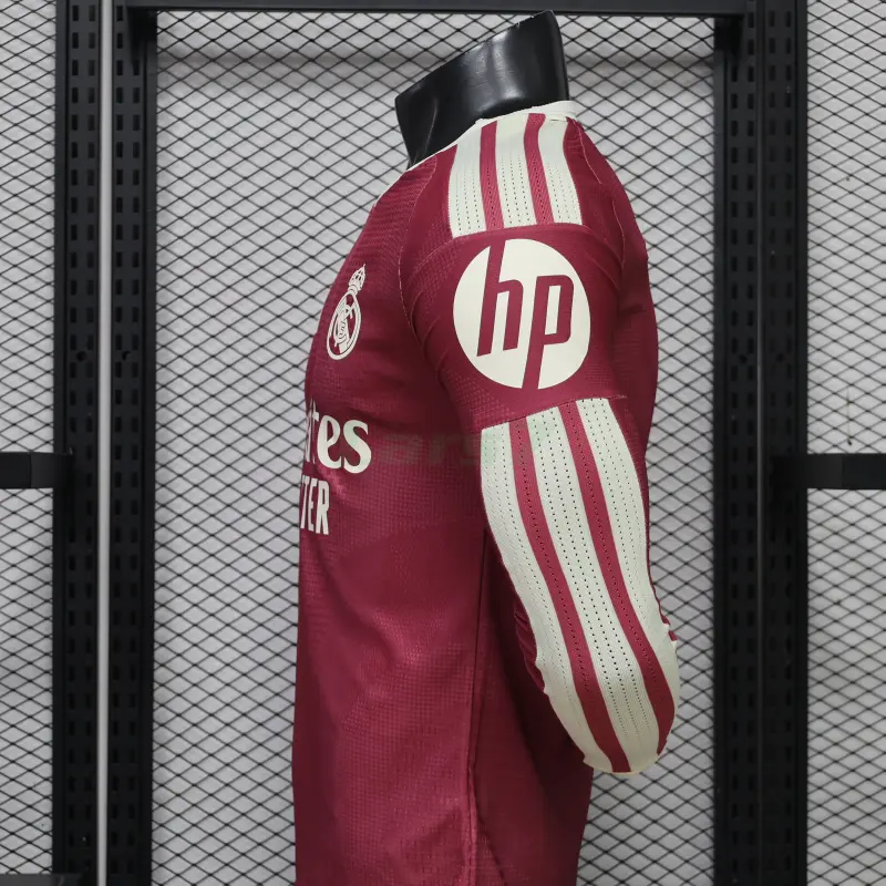 Camiseta Real Madrid 3ª Equipación 2026/2027 ML Rosa con Parche HP (EDICIÓN JUGADOR)