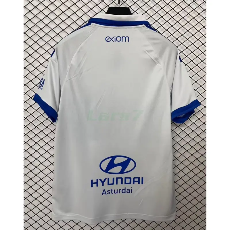 Camiseta Real Oviedo 3ª Equipación 2026/2027 Blanco con Parche La Liga