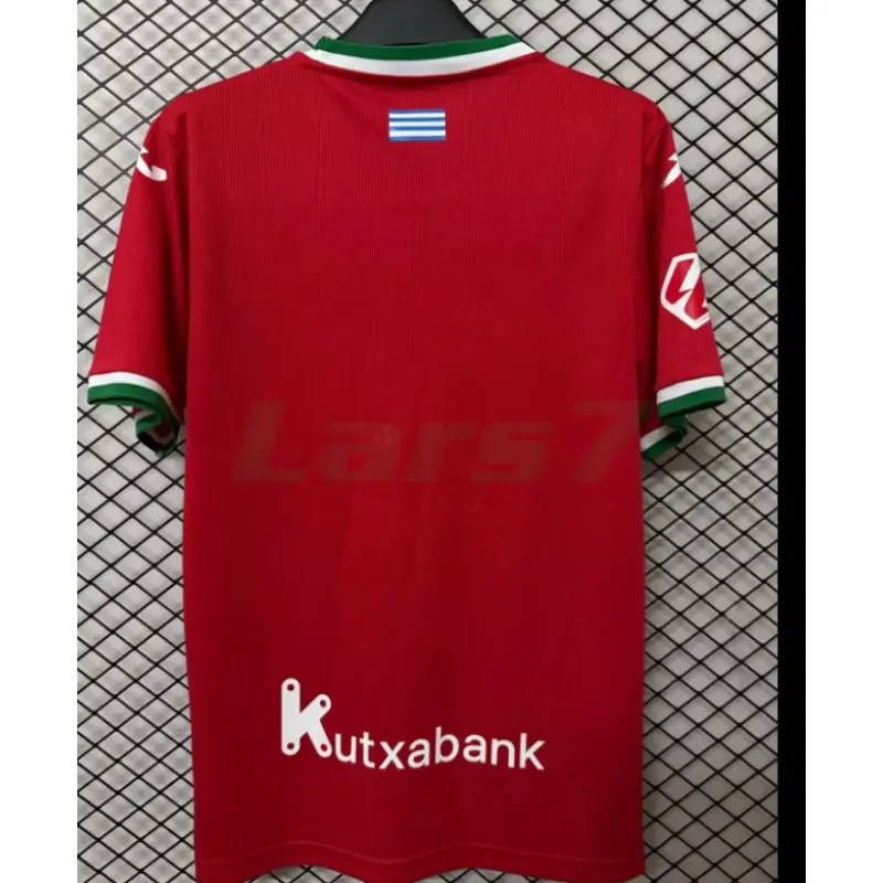 Camiseta Real Sociedad 3ª Equipación 2026/2027 Rojo con Parche La Liga