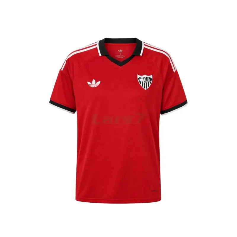 Camiseta Sevilla FC 2ª Equipación 2026/2027 Rojo con Parche La Liga