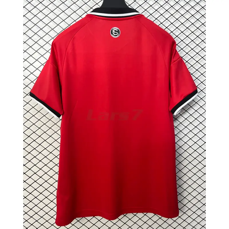 Camiseta Sevilla FC 2ª Equipación 2026/2027 Rojo con Parche La Liga