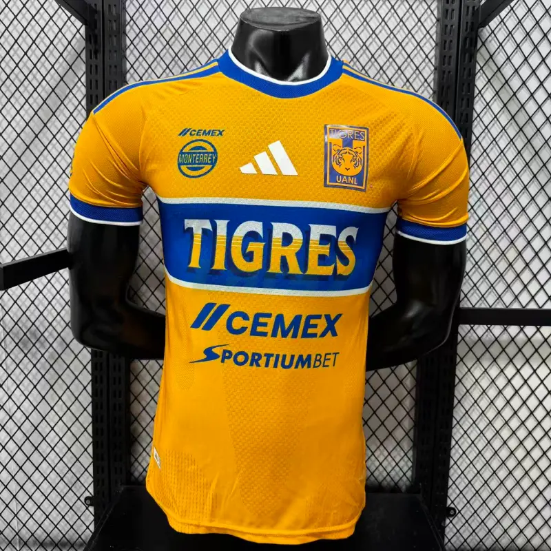 Camiseta Tigres UANL 1ª Equipación 2026/2027 Amarillo (EDICIÓN JUGADOR)