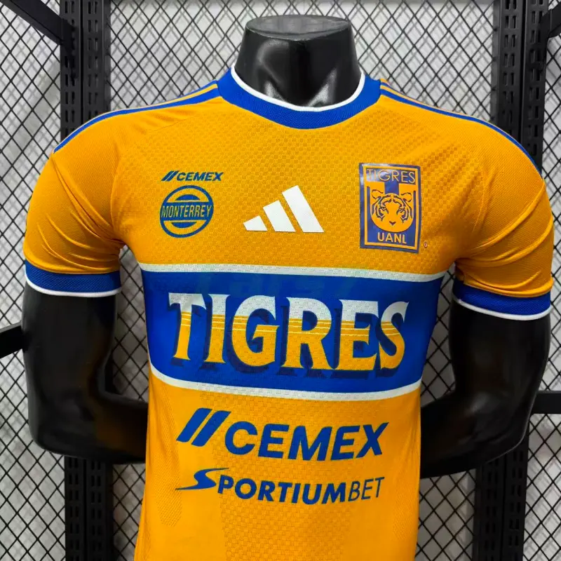 Camiseta Tigres UANL 1ª Equipación 2026/2027 Amarillo (EDICIÓN JUGADOR)