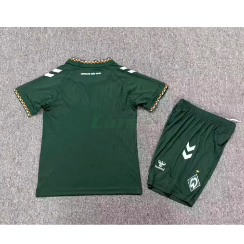 Camiseta Werder Bremen 2ª Equipación 2026/2027 Verde Oscuro Niño Kit
