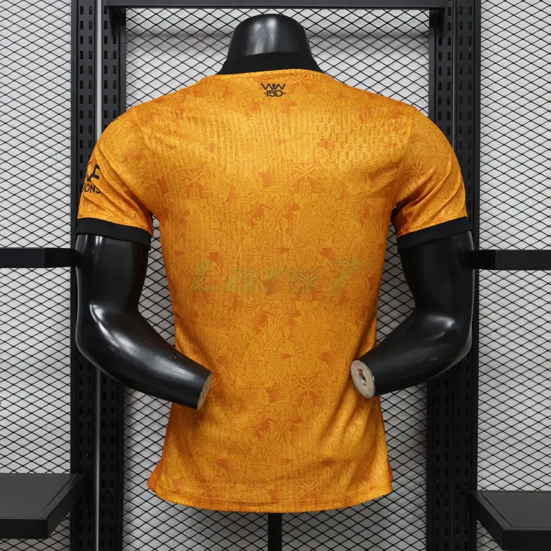 Camiseta Wolverhampton Wanderers 1ª Equipación 2026/2027 Amarillo (EDICIÓN JUGADOR)