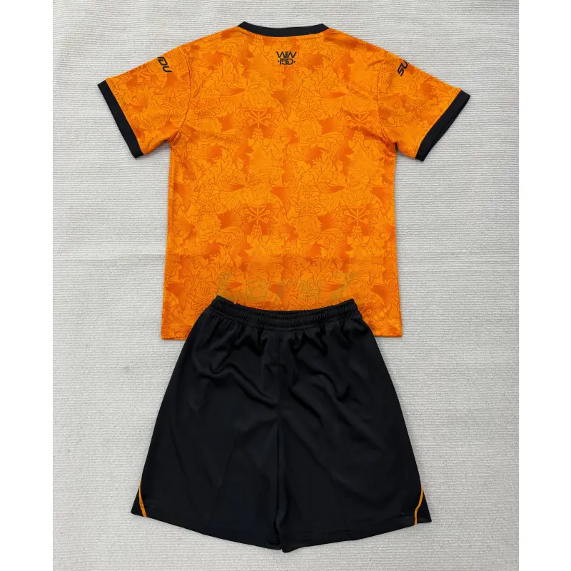 Camiseta Wolverhampton Wanderers 1ª Equipación 2026/2027 Amarillo Niño Kit