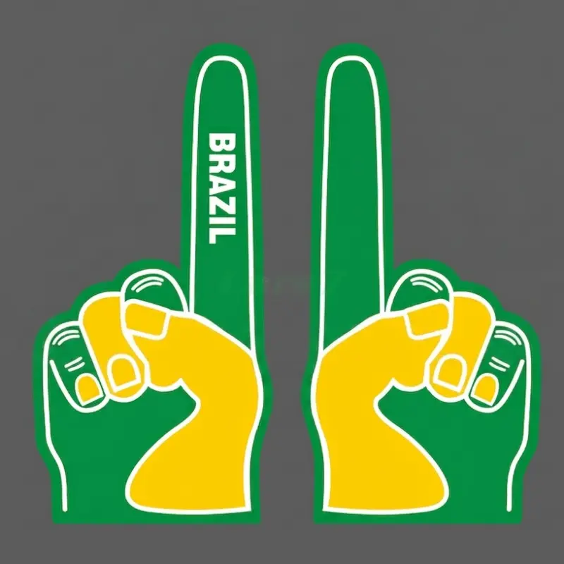 Guantes de espuma para animar Mundial 2026 