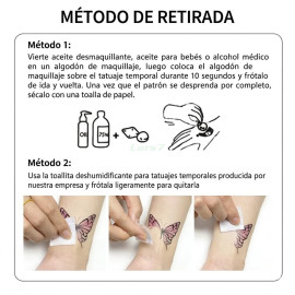 Set de 3 tatuajes temporales de banderas del Mundial 2026