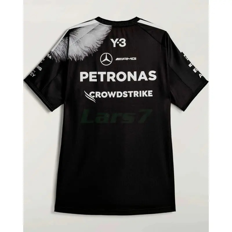 Camiseta Mercedes AMG x adidas Y-3 2026 Edición Especial Negro