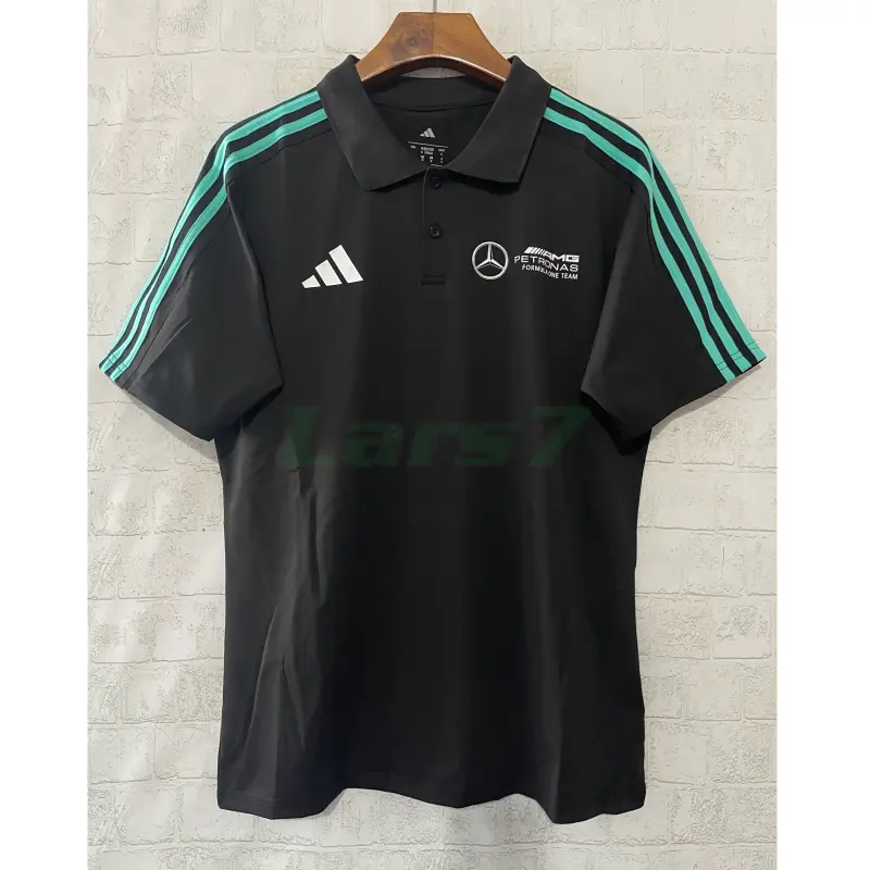 Polo Mercedes AMG Petronas F1 2025 Negro/Verde
