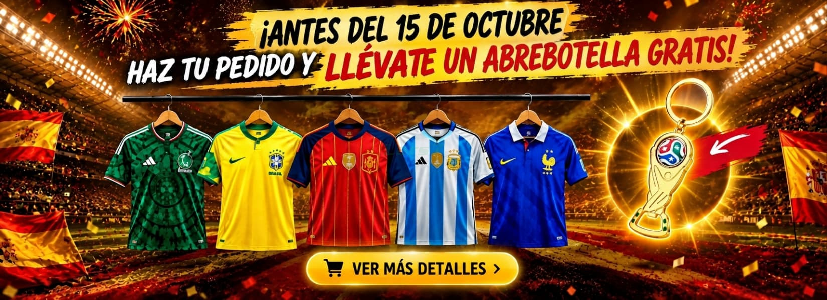Camisetas Selecciones Mundial 2026