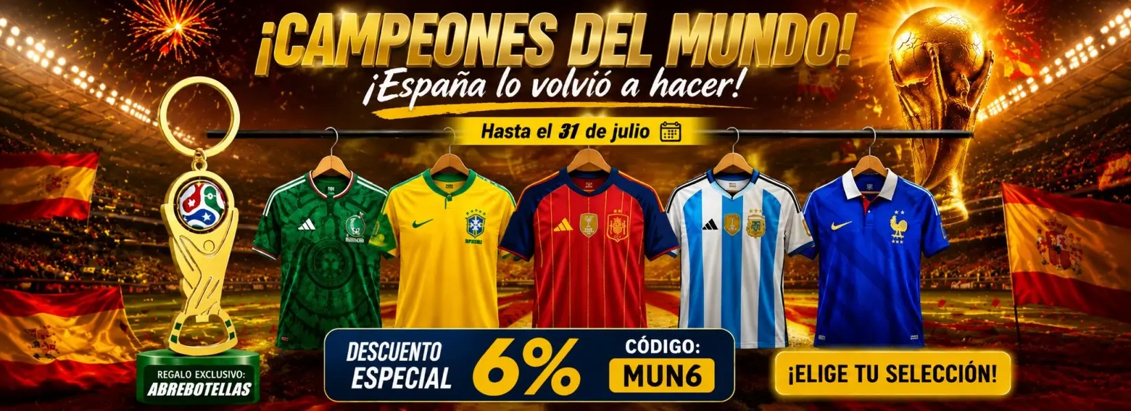 camisetas España 2026