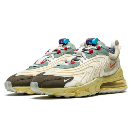 Travis Scott x Nike Air Max 270 React ENG &quot;Senderos de Cactus&quot; Bronceado/Naranja