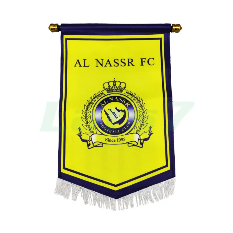 Banderín Pentagonal Al Nassr 2025