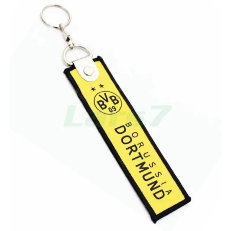 Llavero tejido con impresión Borussia Dortmund