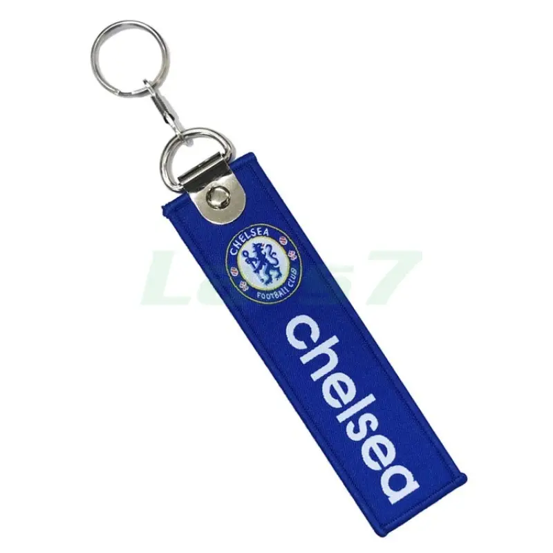Llavero tejido con impresión Chelsea