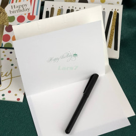 Tarjeta de Cumpleaños con Sobre