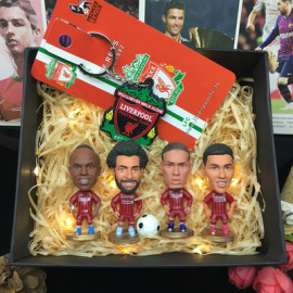 Conjunto Regalo Muñeco de  Fútbol Real Madrid/Brcelona/Liverpool